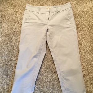 LOFT Light Blue Chino Pants